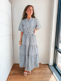 Navy Tide Maxi