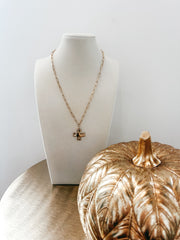Mini Cross Chain Necklace