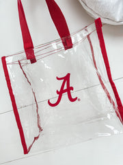 Alabama Clear Stadium Tote