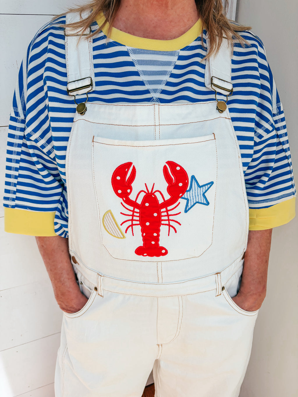 Seaside Stitch Overalls