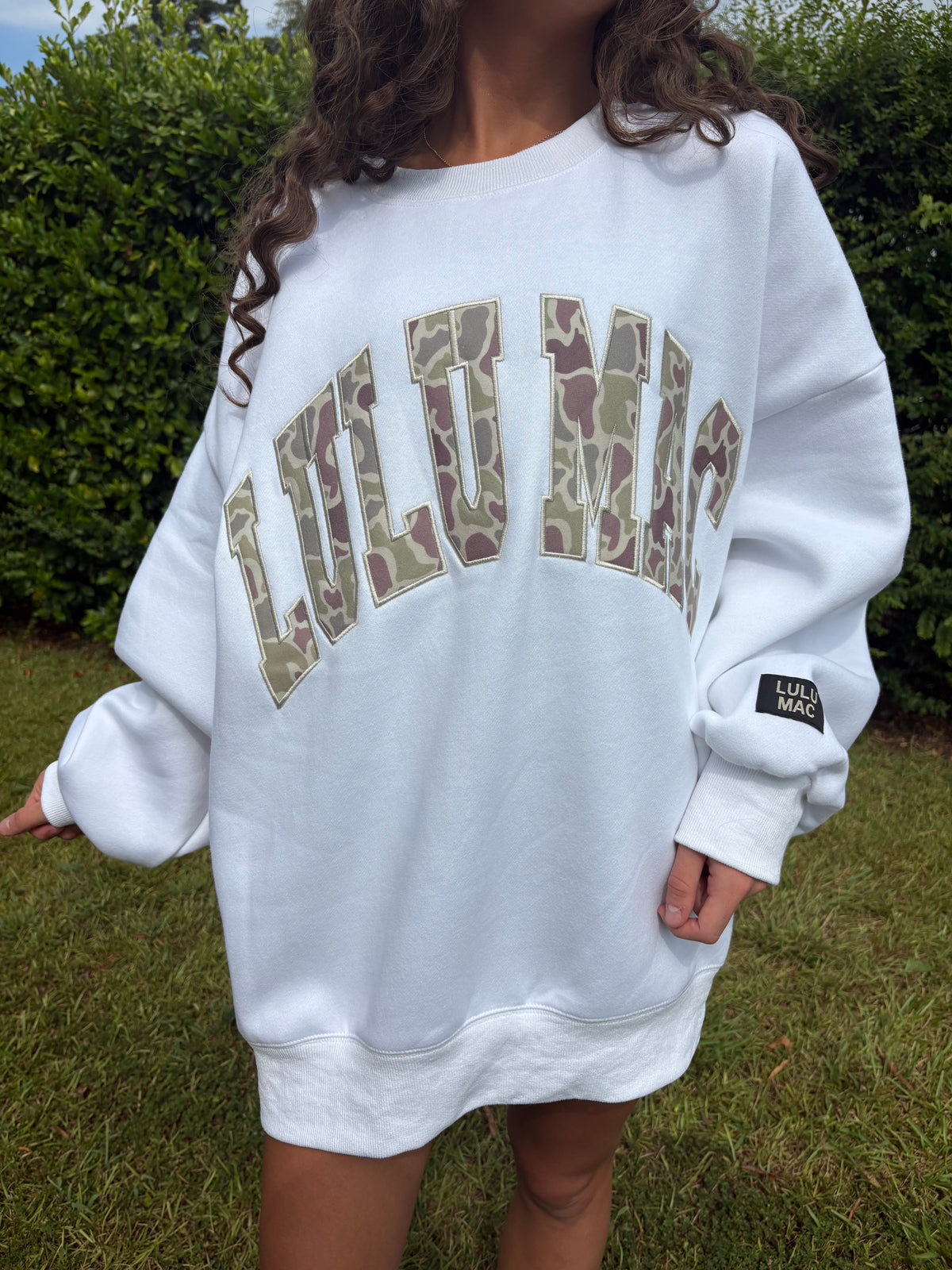 Lulu Mac Camo Sweatshirt