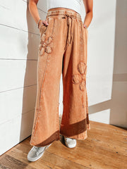 Alexandria Plus Sized Flower Pants