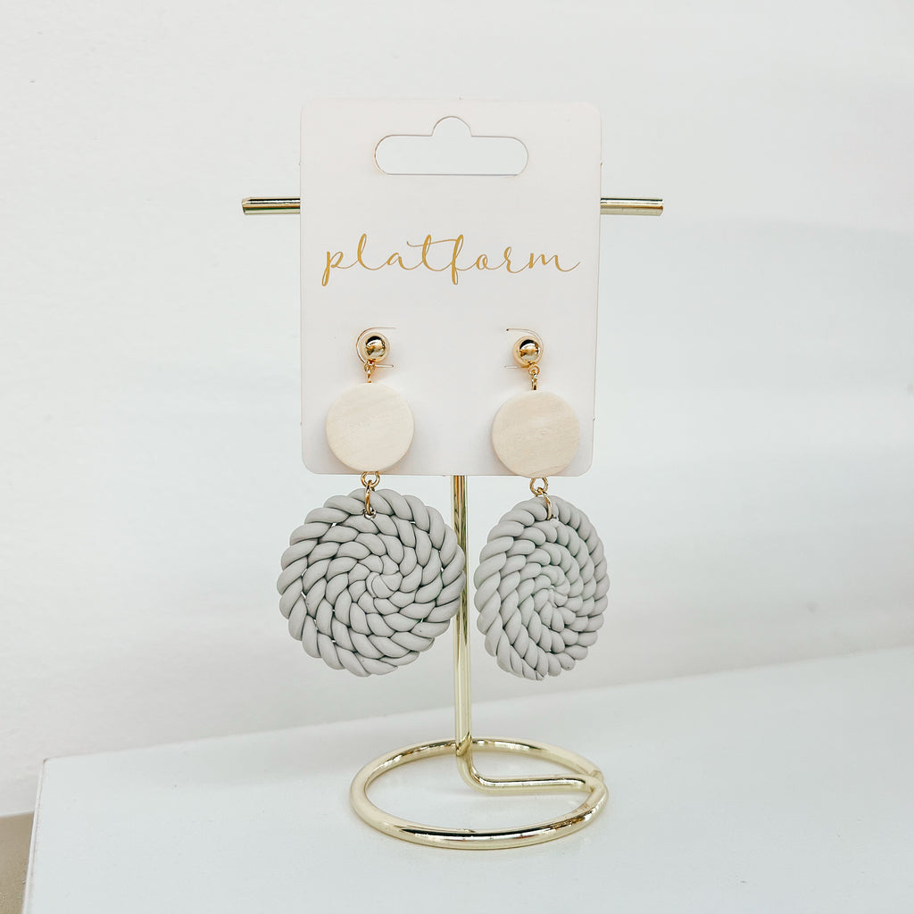 Spiral Dangle Earrings