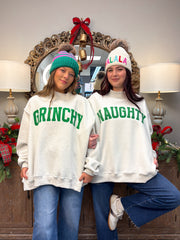 Grinchy Reversible MockNeck