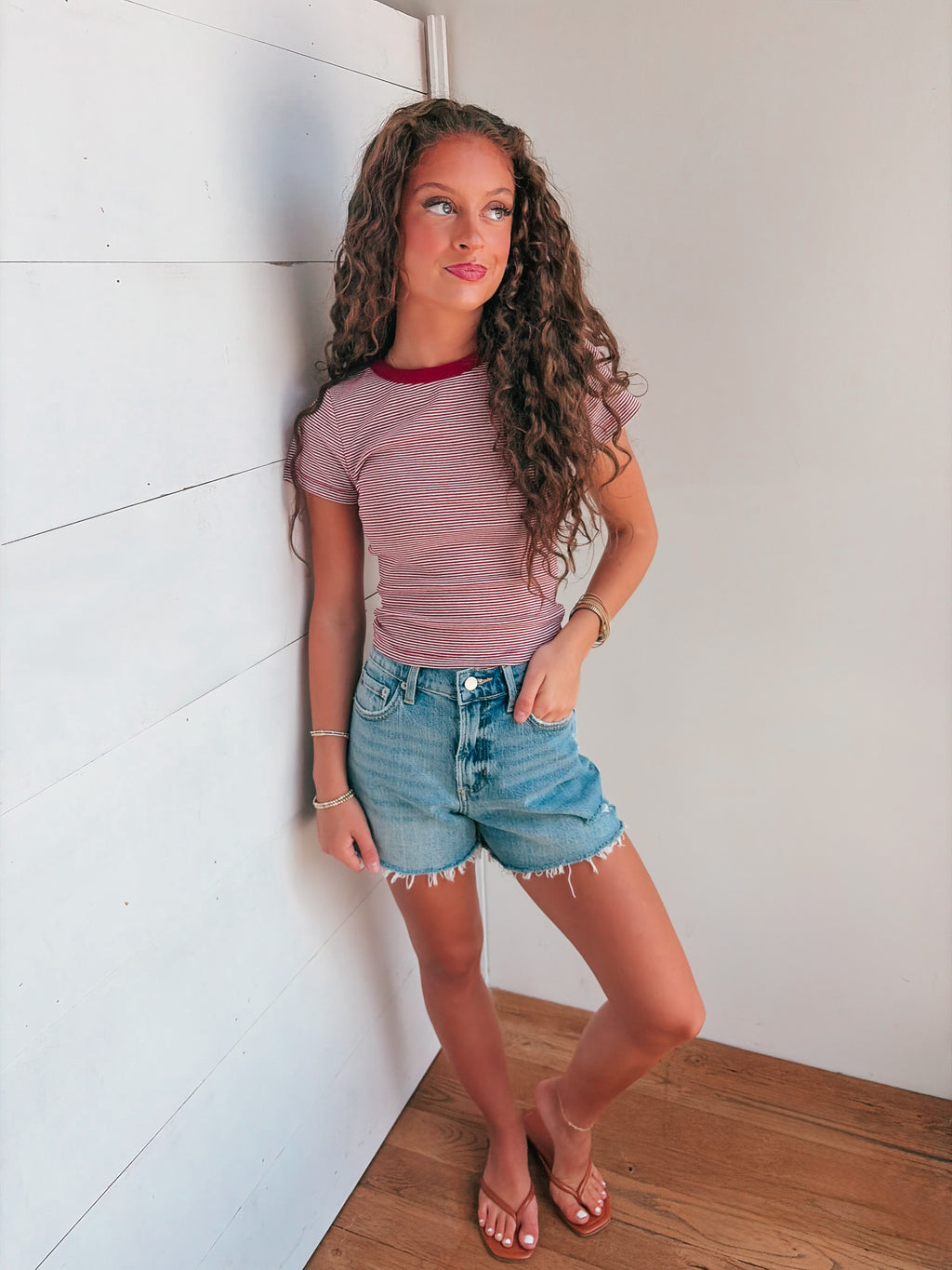 Emery Striped Top