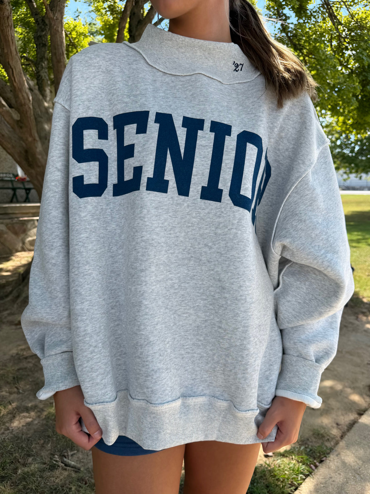 Senior 2027 Reversible Mock Neck