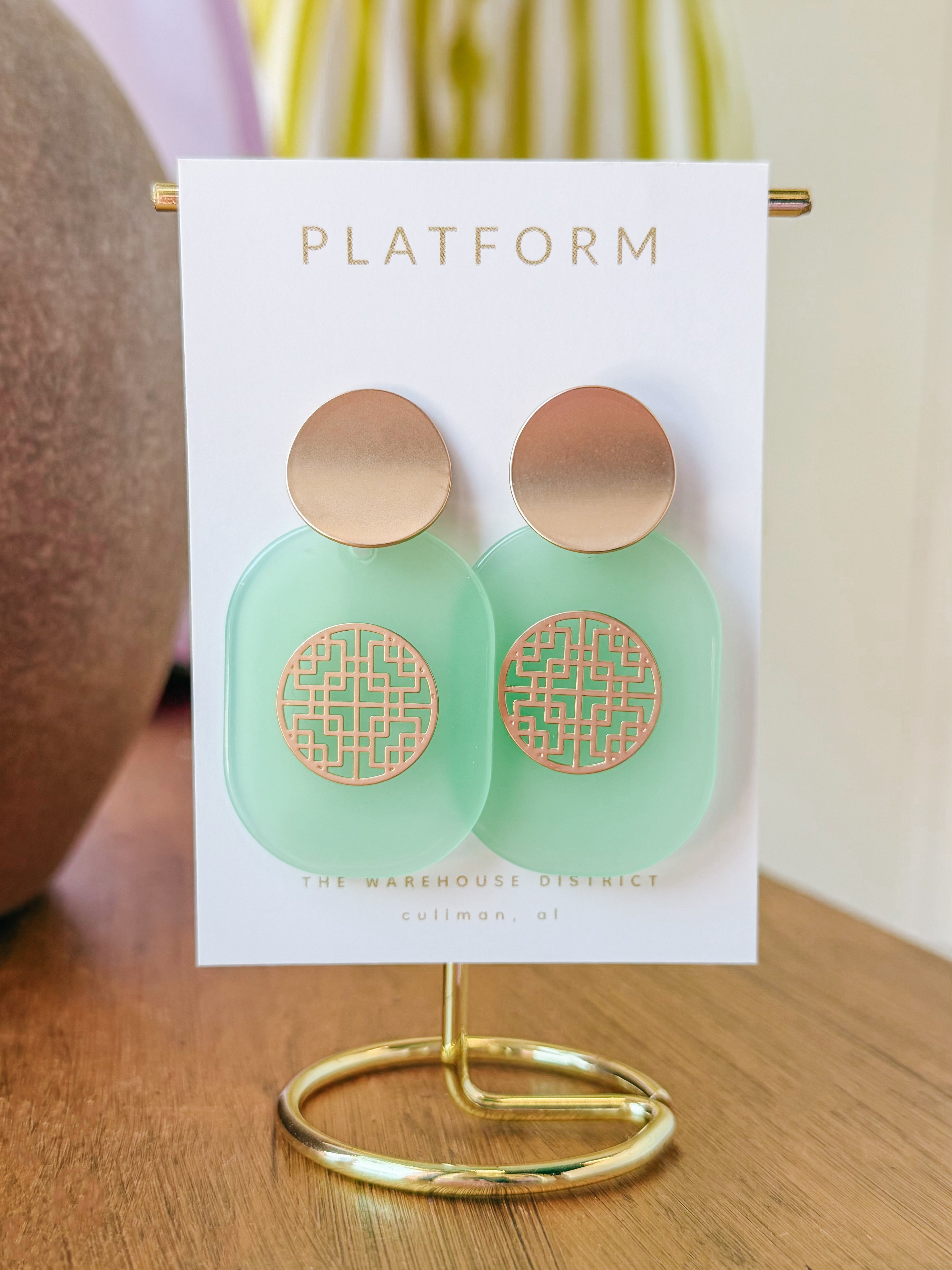 Golden Bloom Earrings