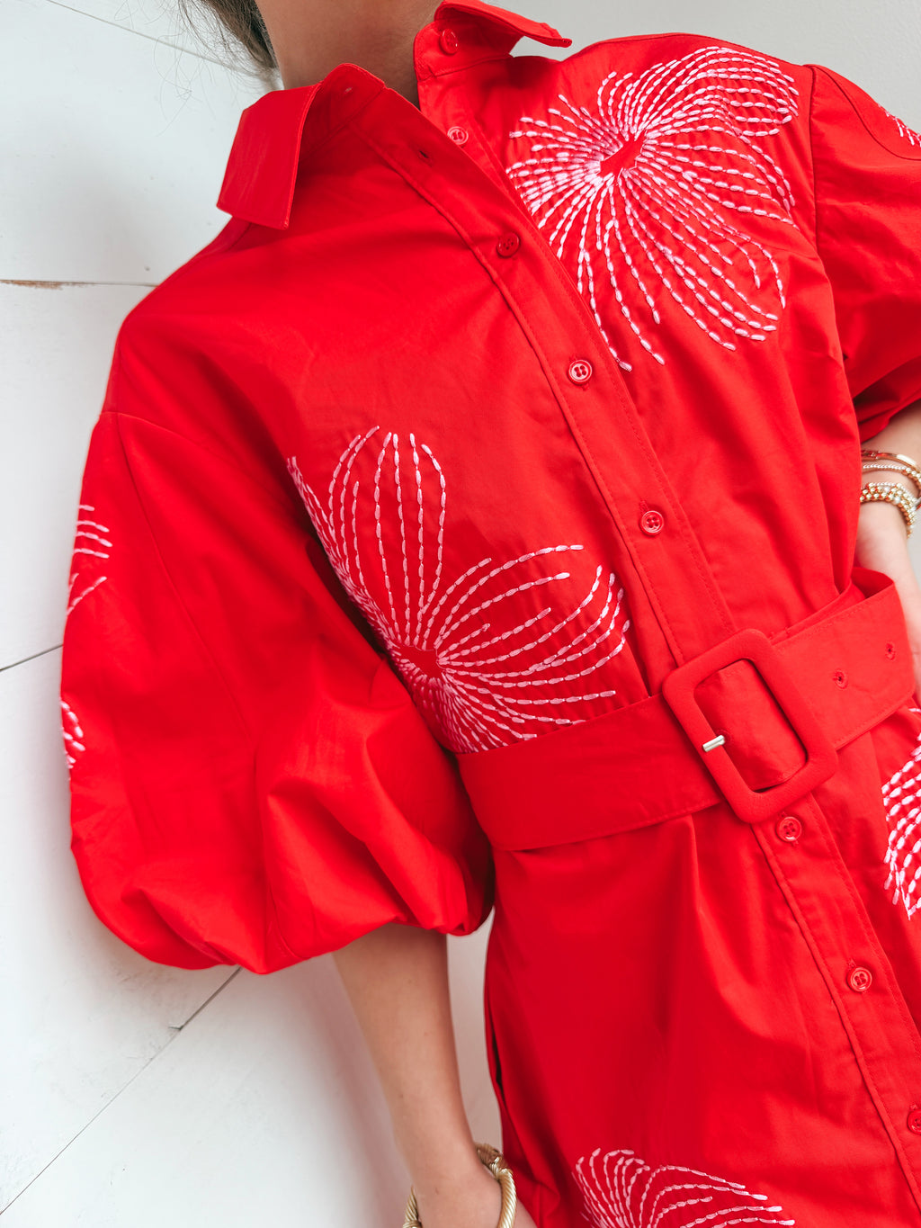 Scarlet Bloom Dress
