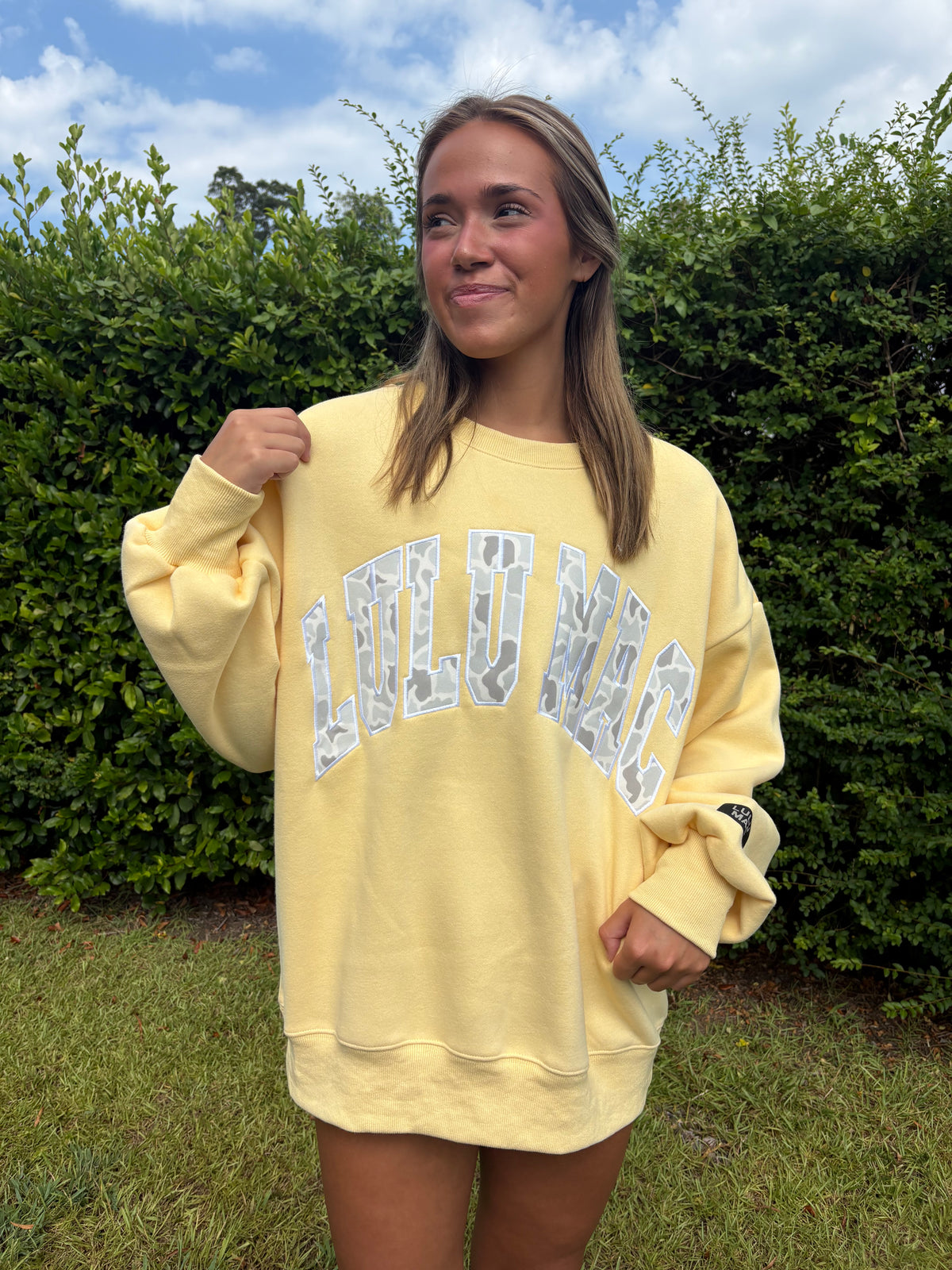 Lulu Mac Camo Sweatshirt