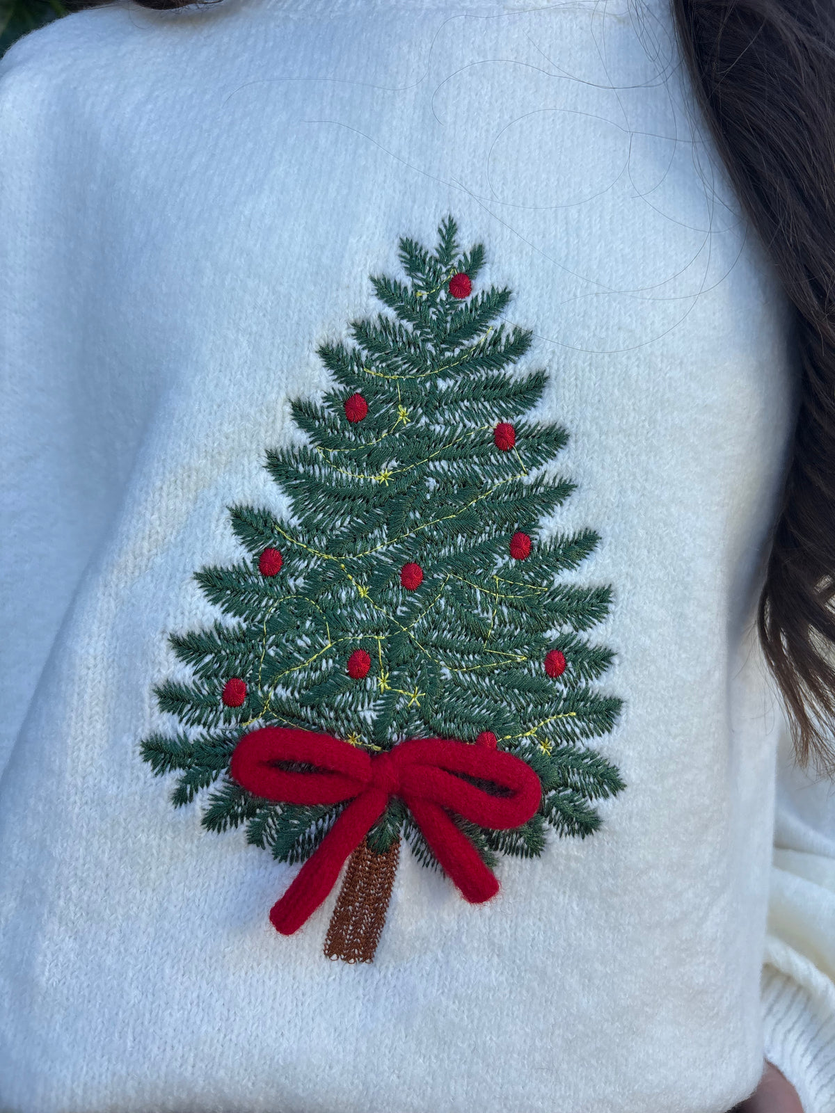 Ole Christmas Tree Sweater