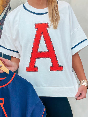 Game Day Stitch Varsity Tee