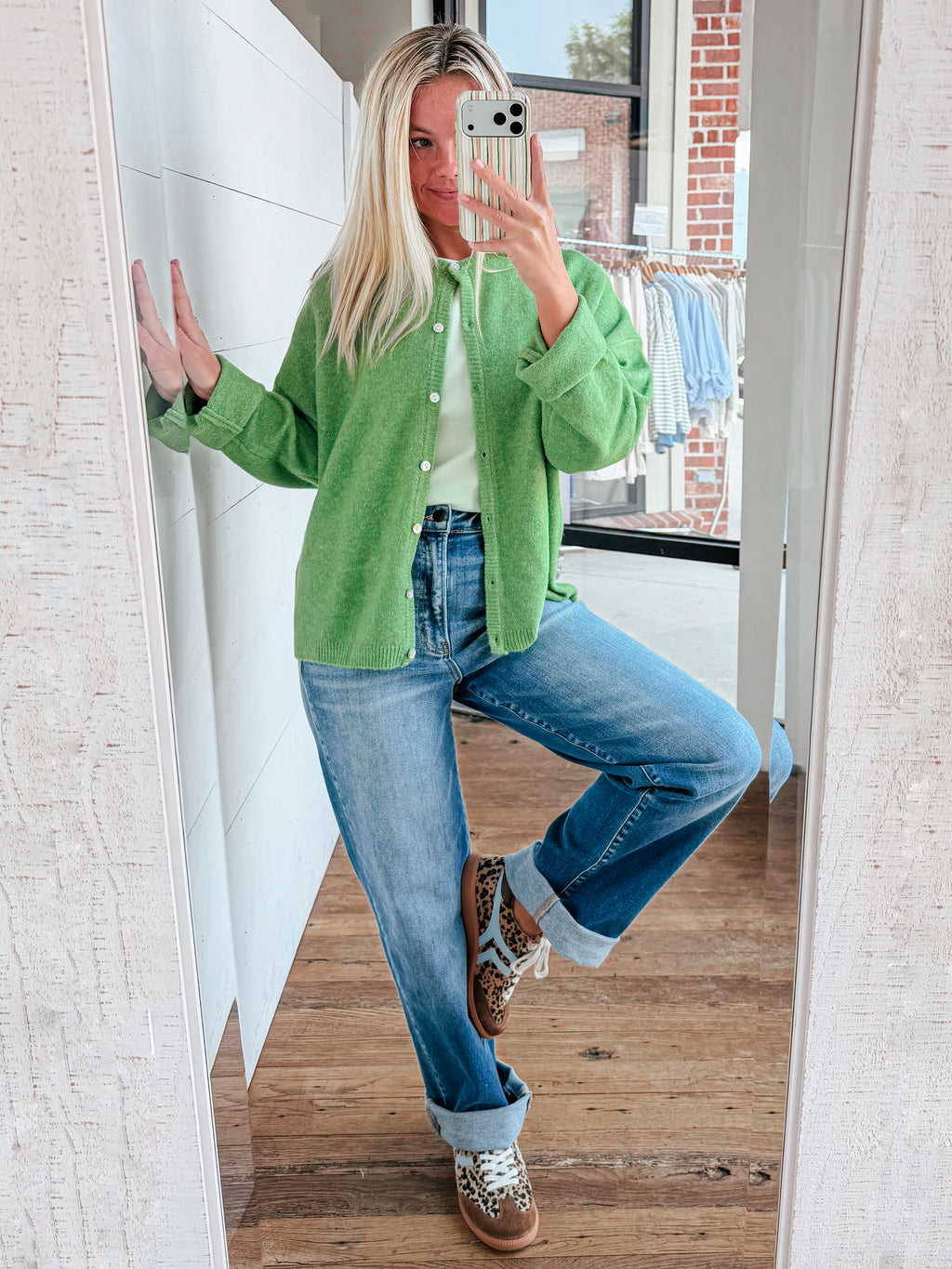 Flower Petal Cardigan