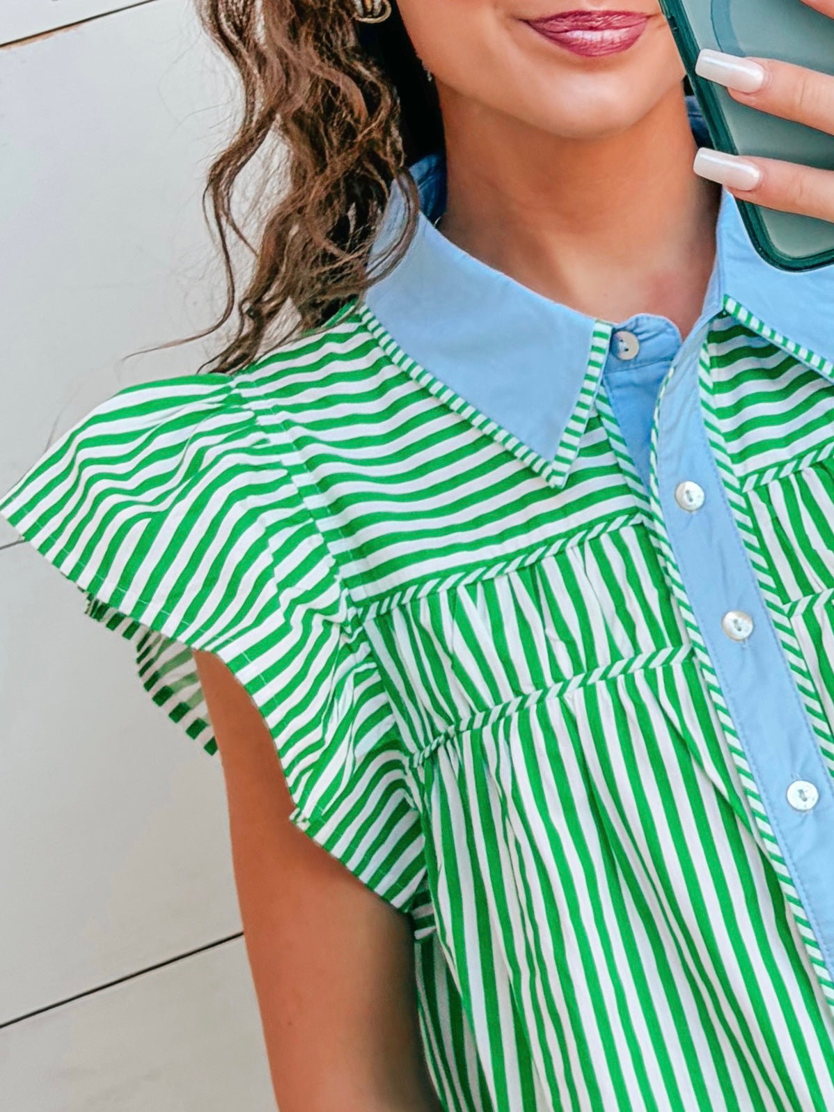 Sutton Stripe Top