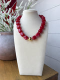 Island Ruby Necklace