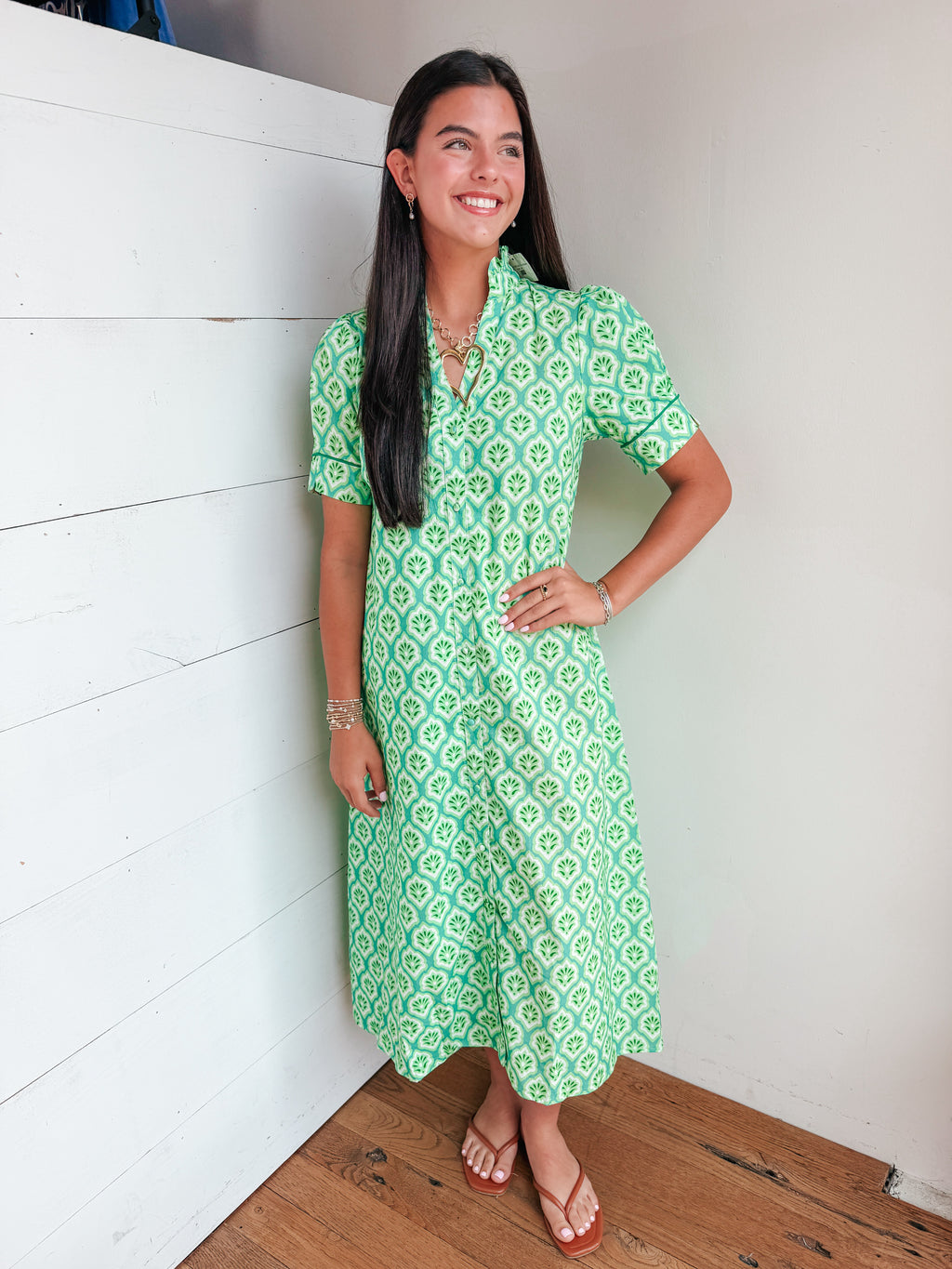 Palm Maxi Dress