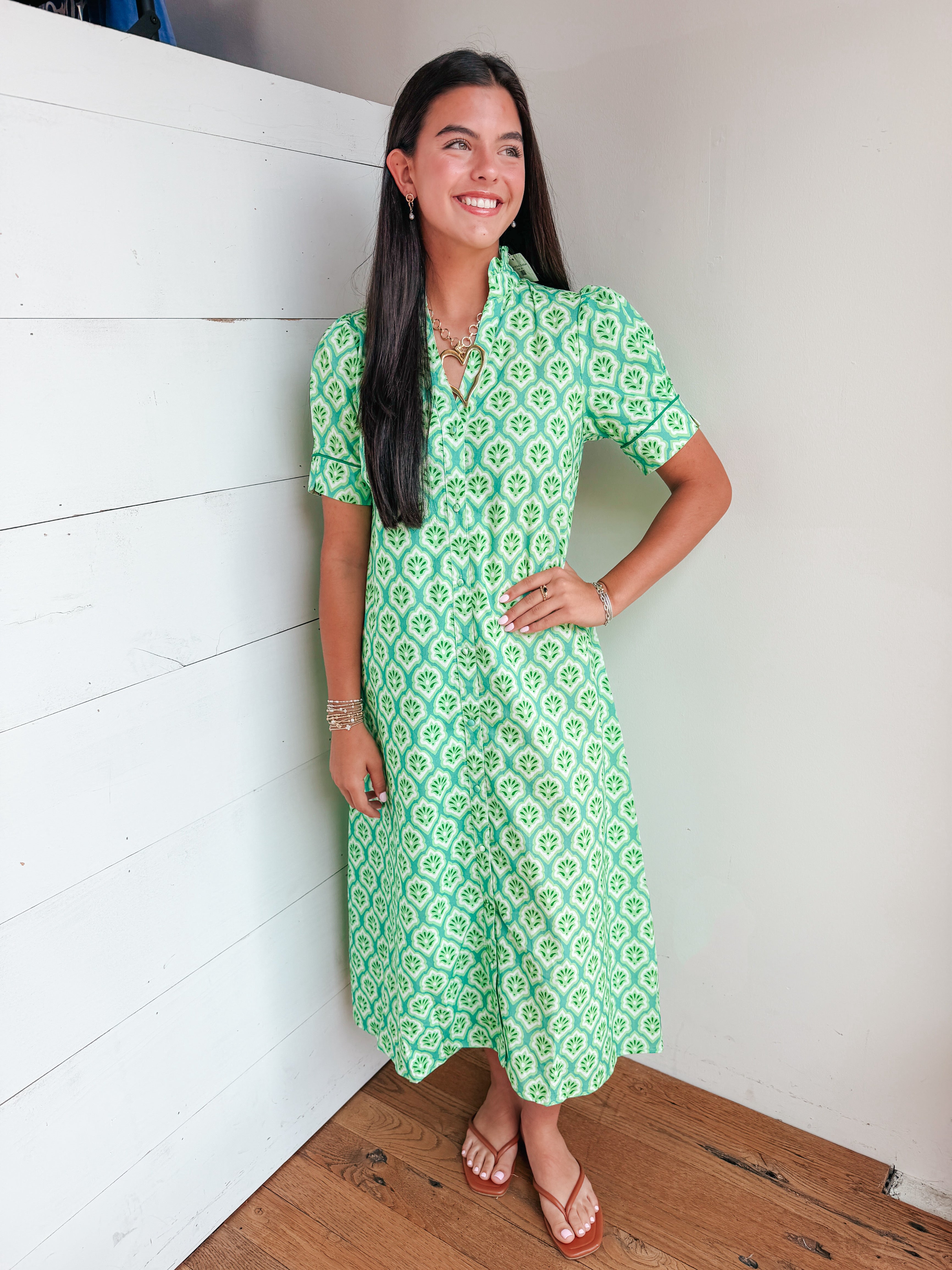 Palm Maxi Dress