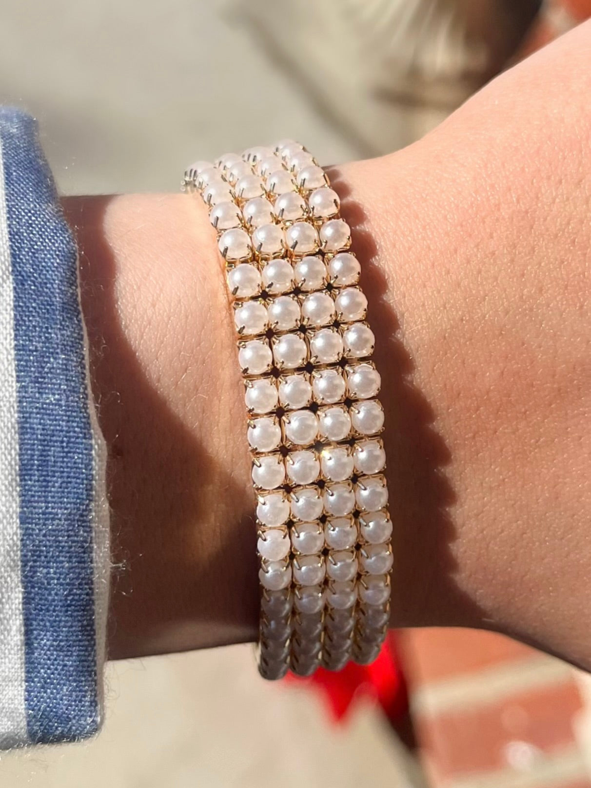 Caroline Pearl Bracelet