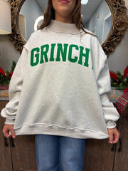 Grinchy Reversible MockNeck