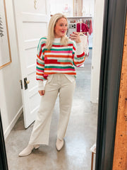 Rainbow Bright Sweater