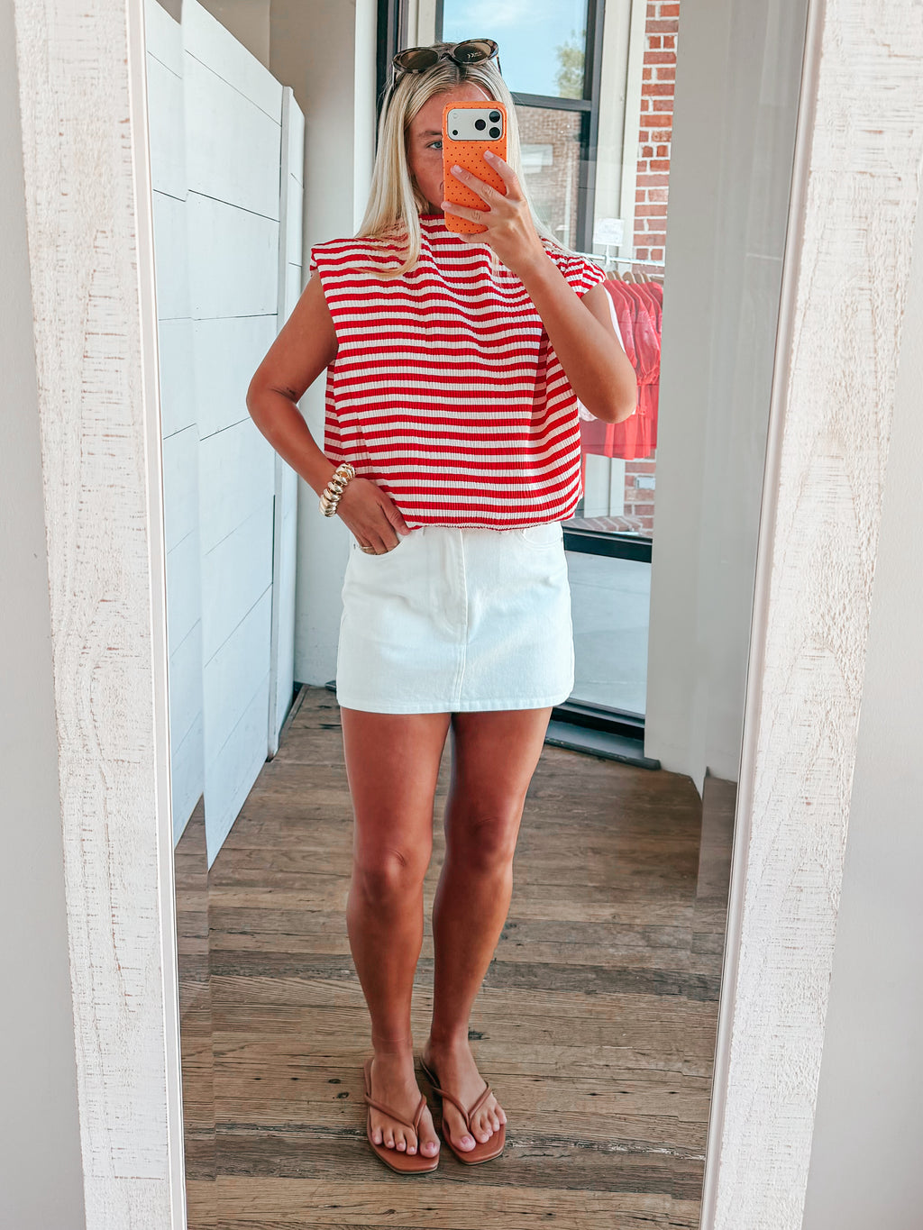 The Castaway Smocked Top