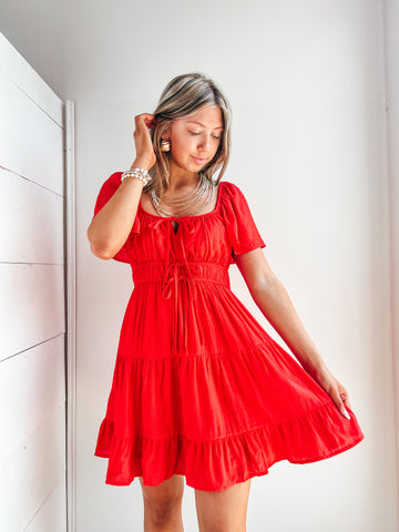 Rosa Red Dress