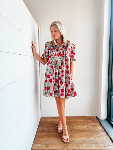 Cassia Floral Dress
