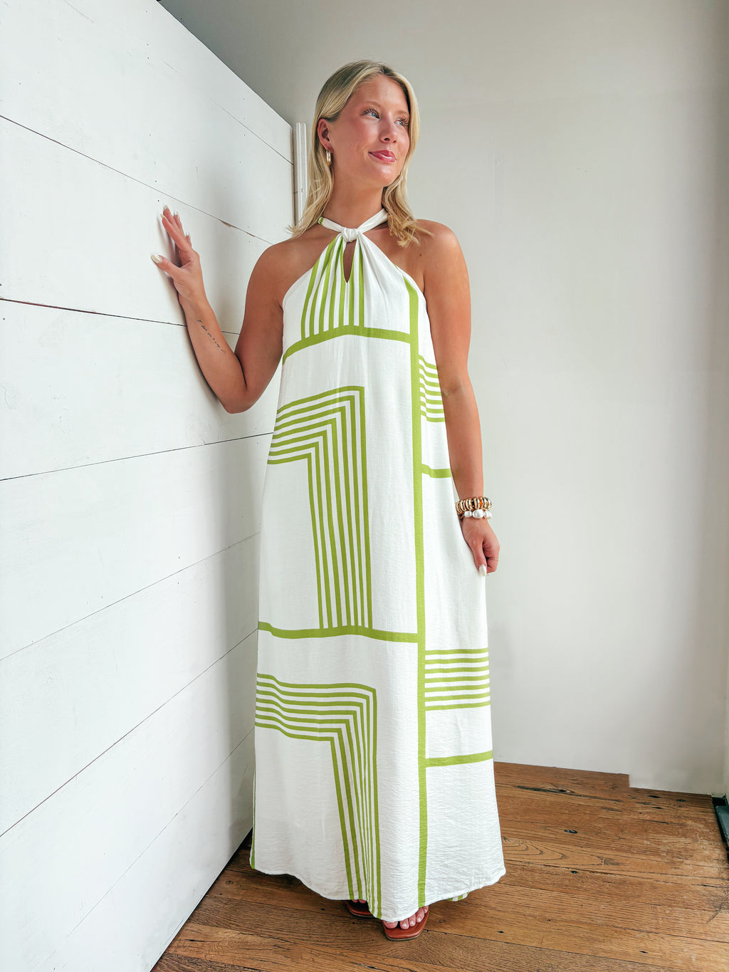 Capri Striped Maxi