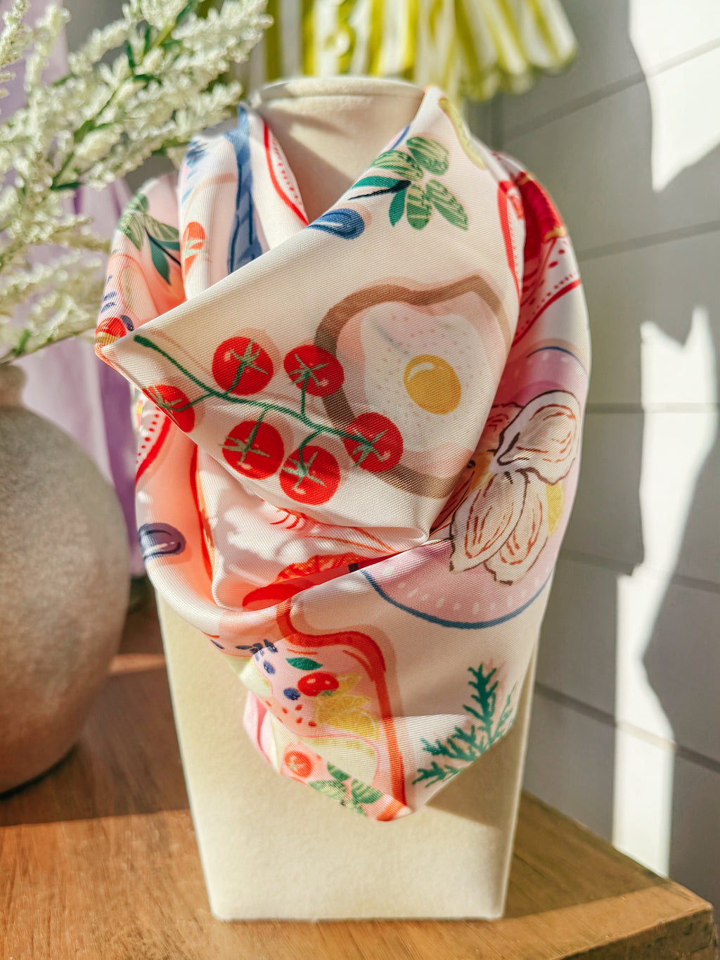 Beachside Picnic Scarf