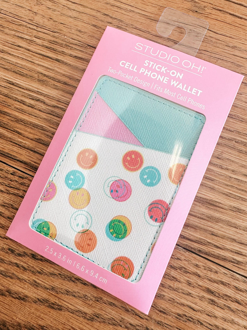 Stick On Cellphone Wallet