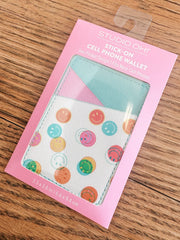 Stick On Cellphone Wallet