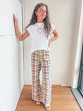 Checkered Fun Jeans