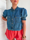 Betty Lou Denim Top