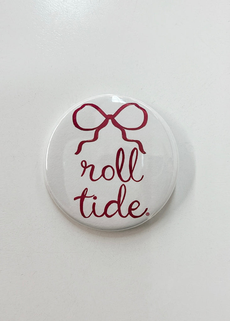 Roll Tide Bow Gameday Button