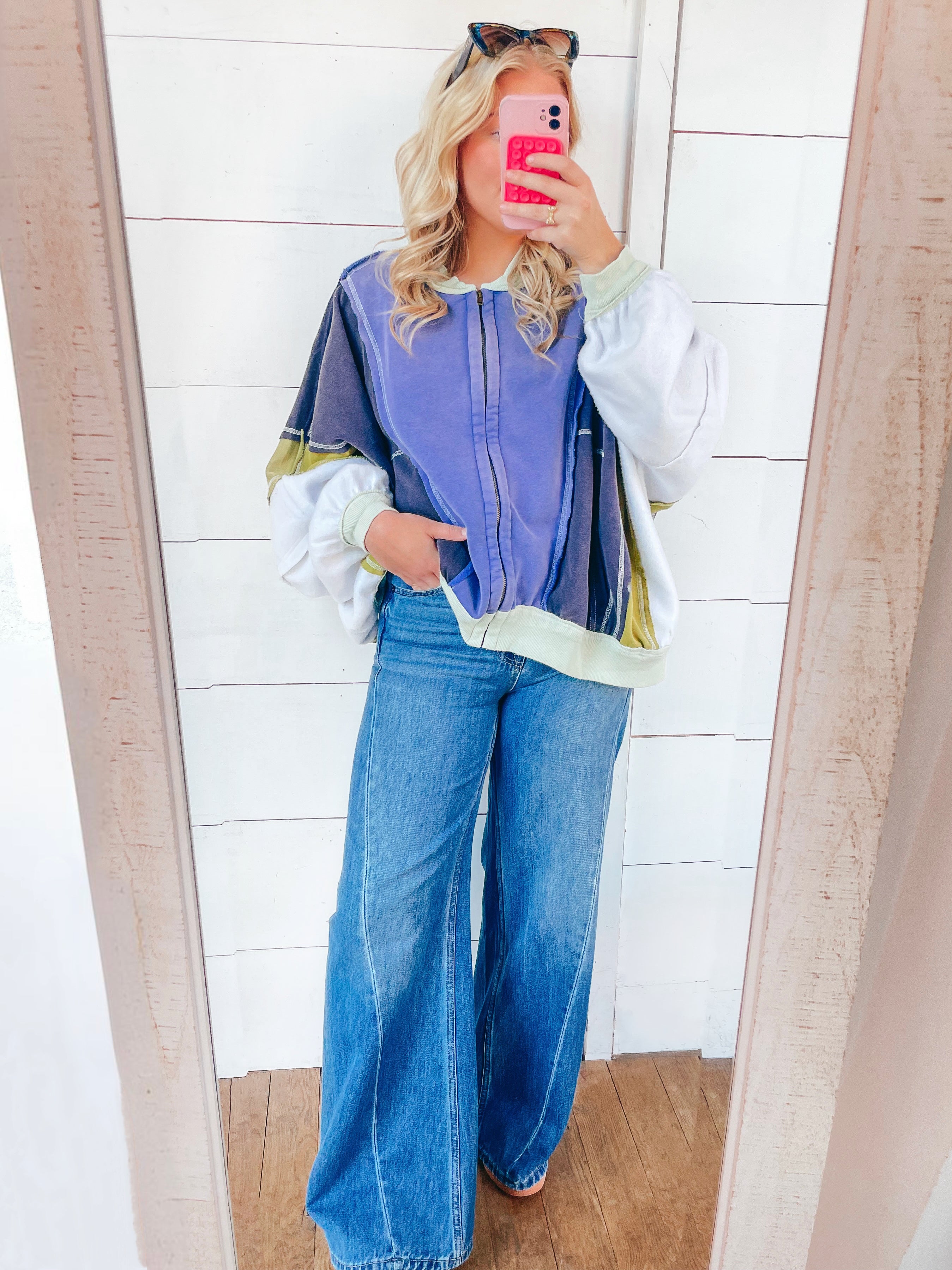 The Phoebe Zip Up