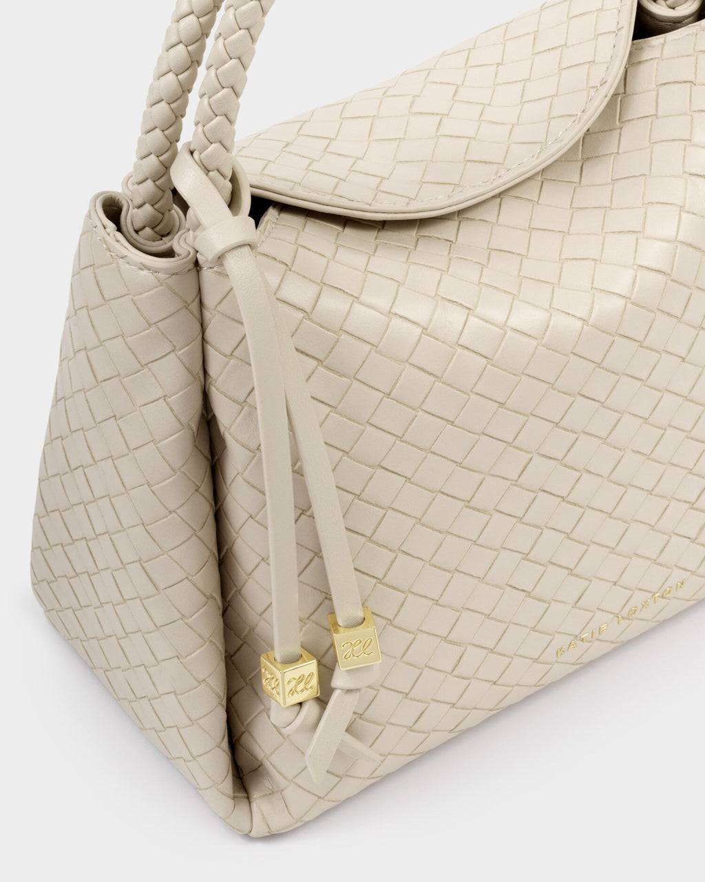 Katie Loxton Nova Woven Texture Top Handle Bag