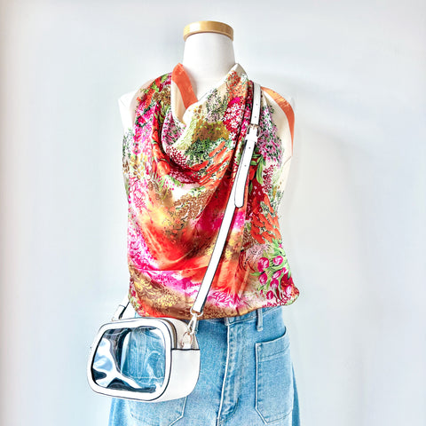 Olivia Oval Clear Bag