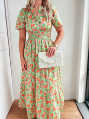 Garden Flower Maxi