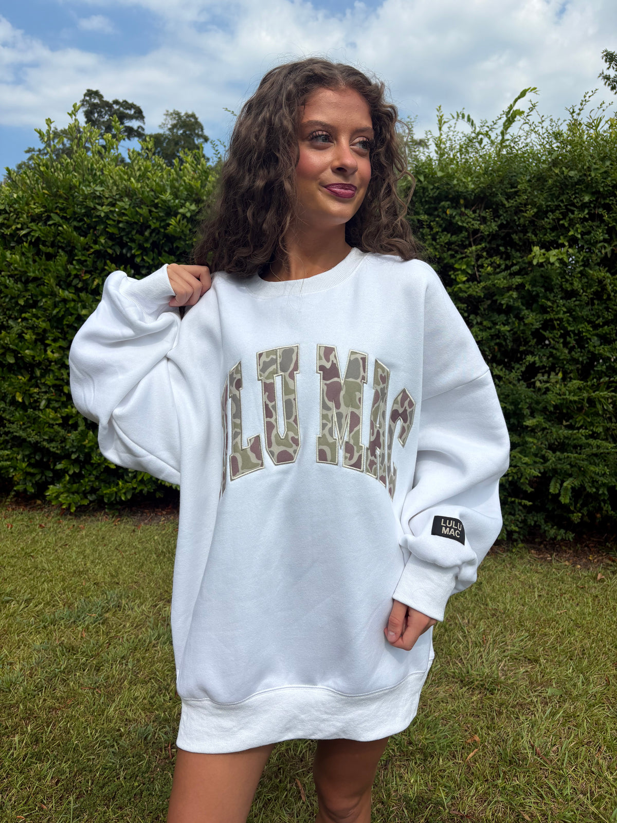 Lulu Mac Camo Sweatshirt