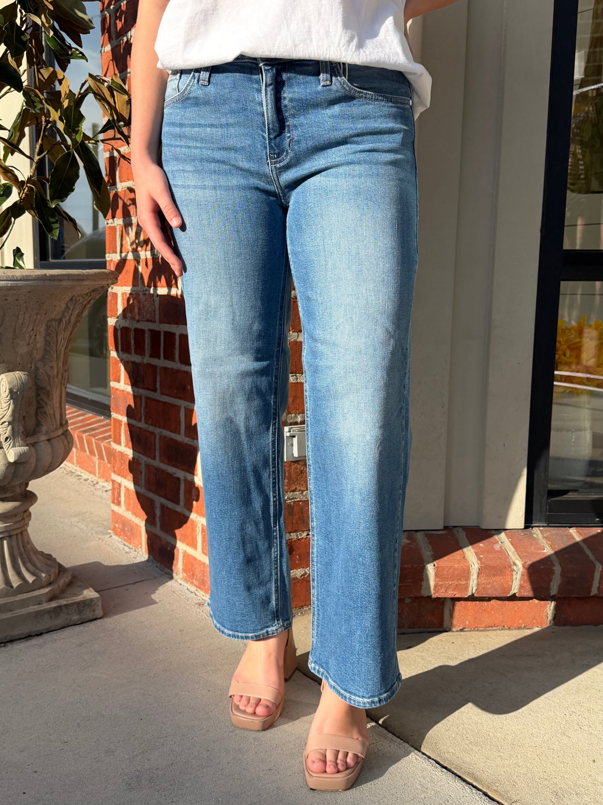 No Limit Wide Leg Denim