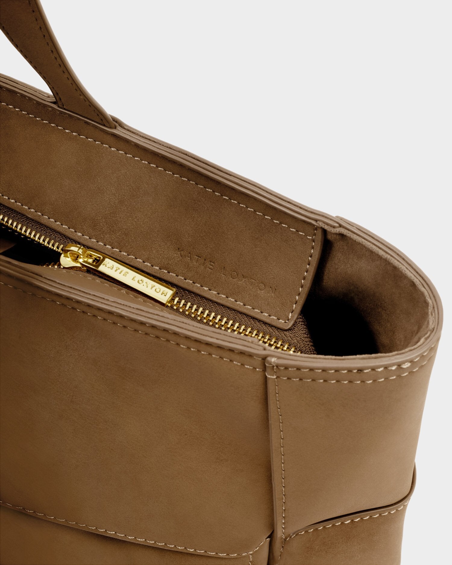 Katie Loxton Taya Woven Suede Tote Bag