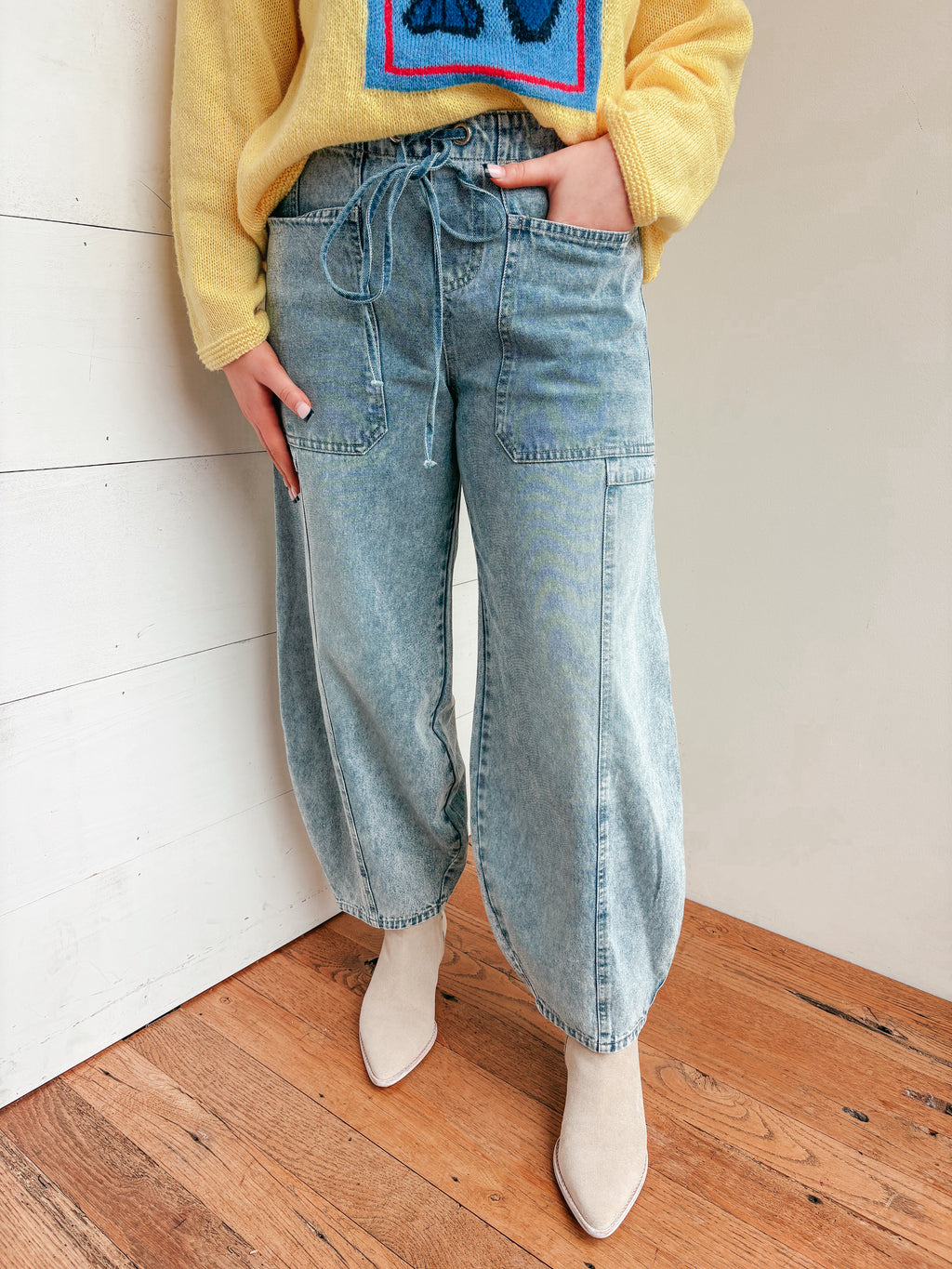 The Boston Barrel Jeans