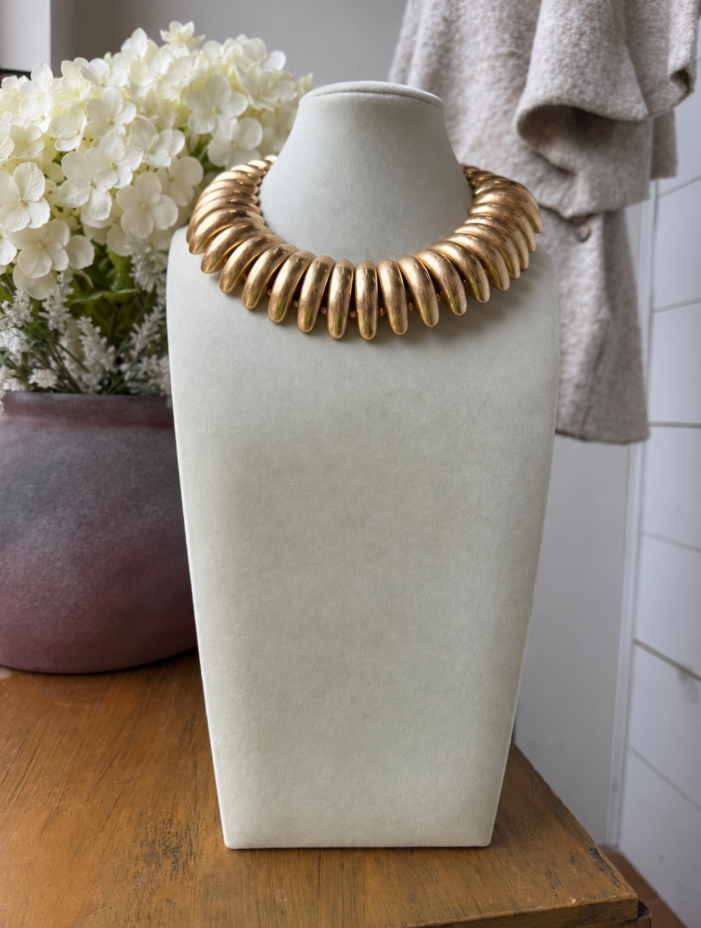 Golden Neptune Necklace