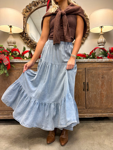 Can’t Tell Maxi Skirt