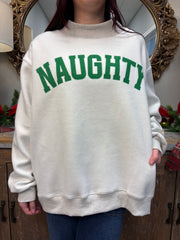 Grinchy Reversible MockNeck