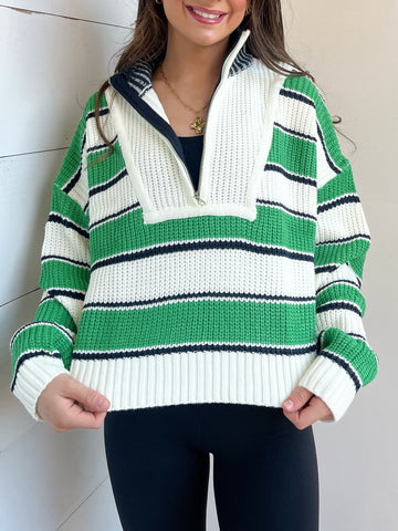 Willow Stripe Knit Top