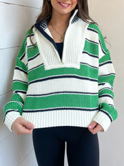Willow Stripe Knit Top