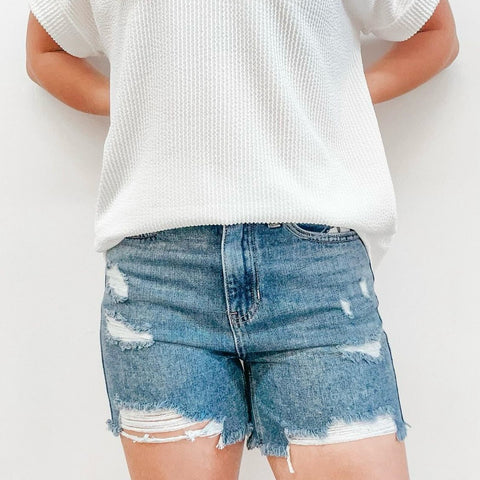 Beach Bum Denim Shorts