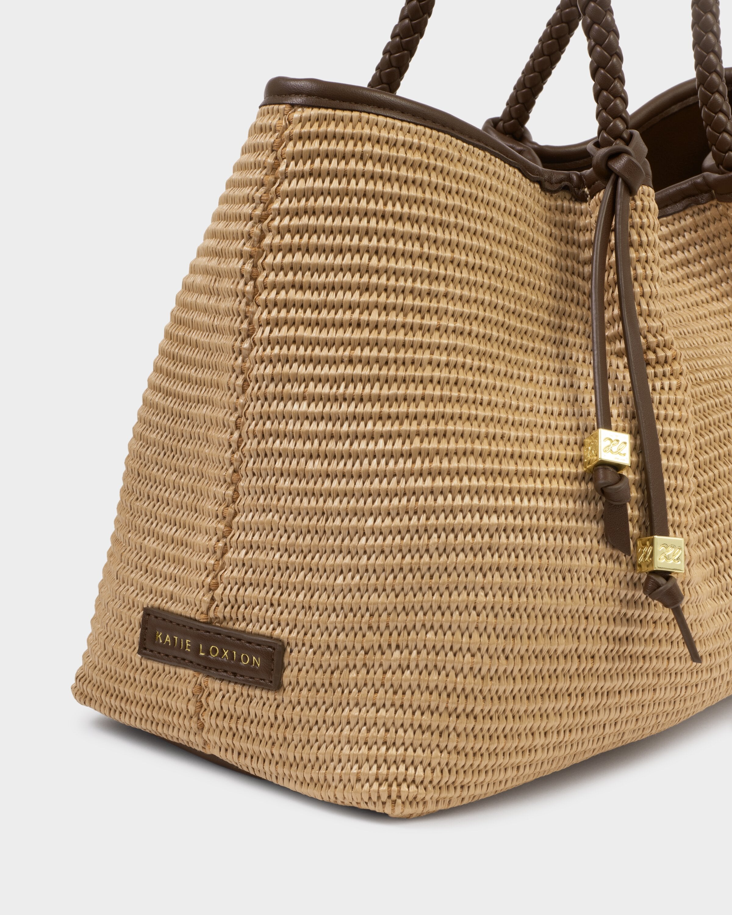 Katie Loxton Nova Raffia Small Shoulder Tote