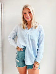 Sally Stripped Button Down