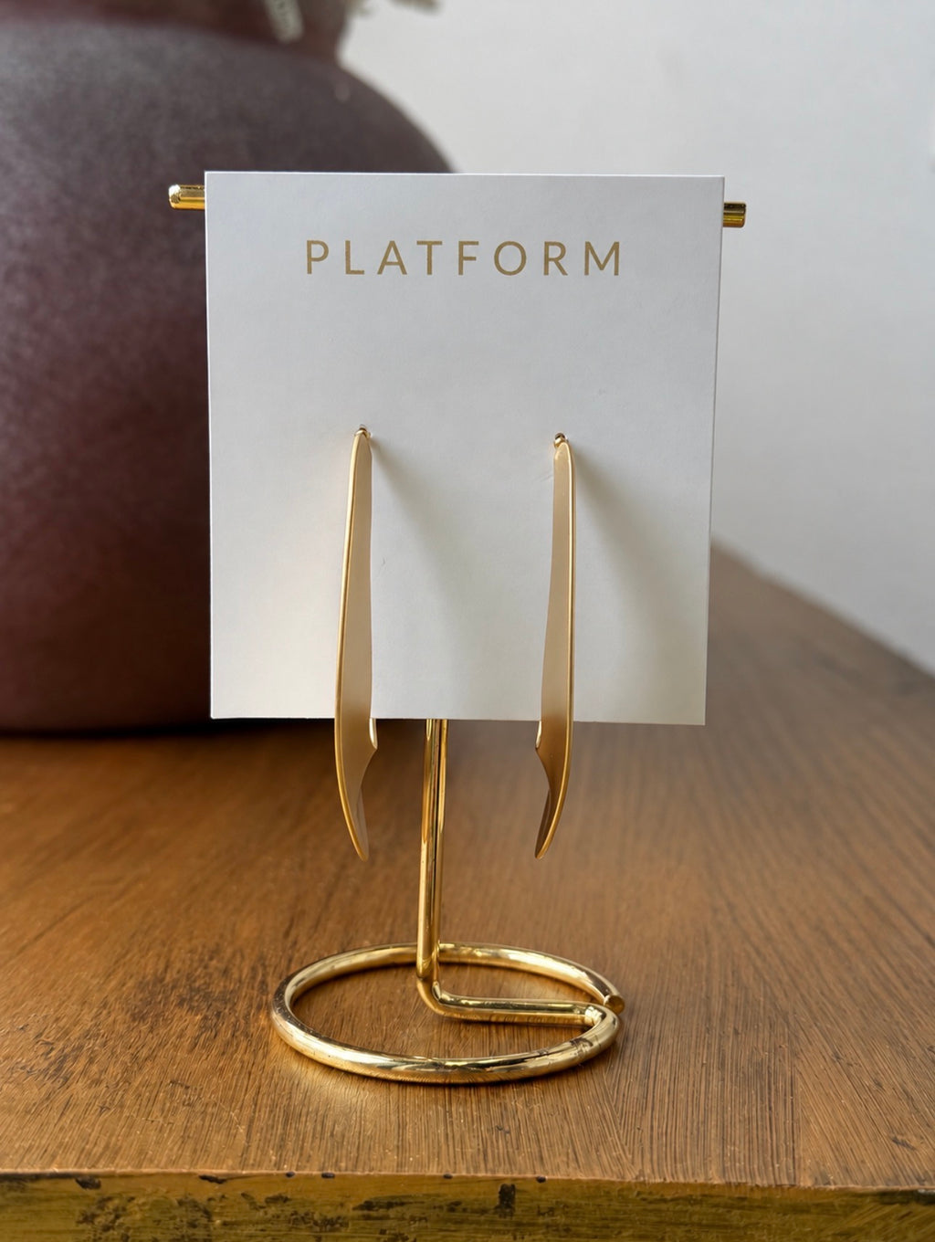 Matte Gold Dawn Earrings